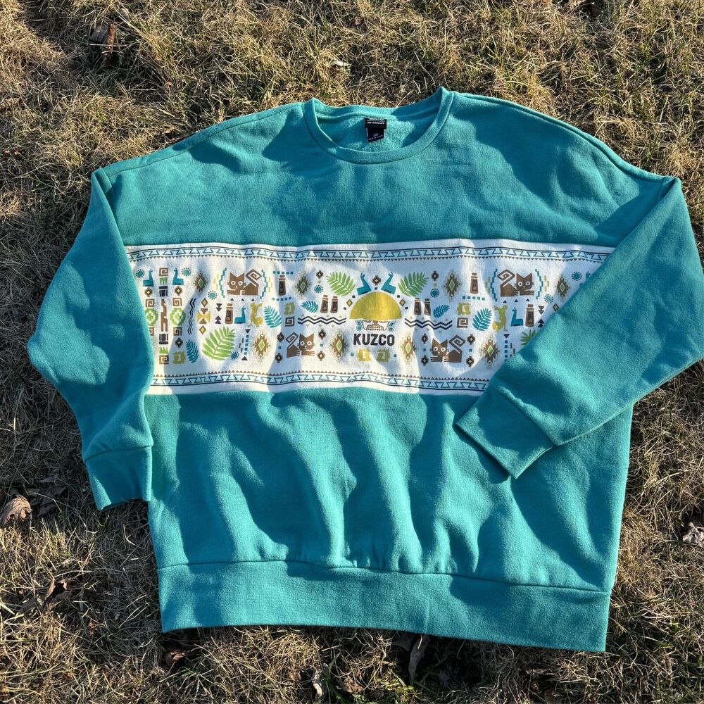The Emperor's New Groove Panel Crewneck